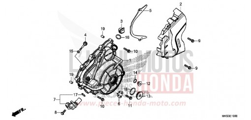 COUVERCLE DE GENERATRICE CRF1100AL de 2020